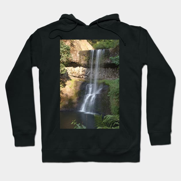 Lower South Falls E Hoodie by wgcosby